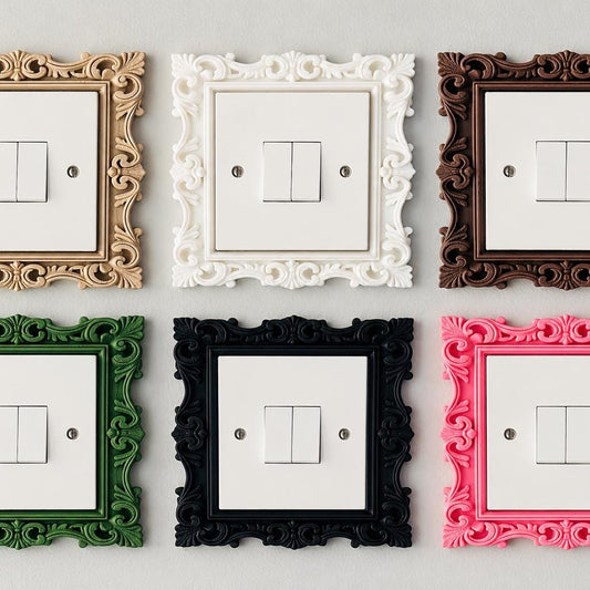 Ornate Victorian Style Light Switch Surround