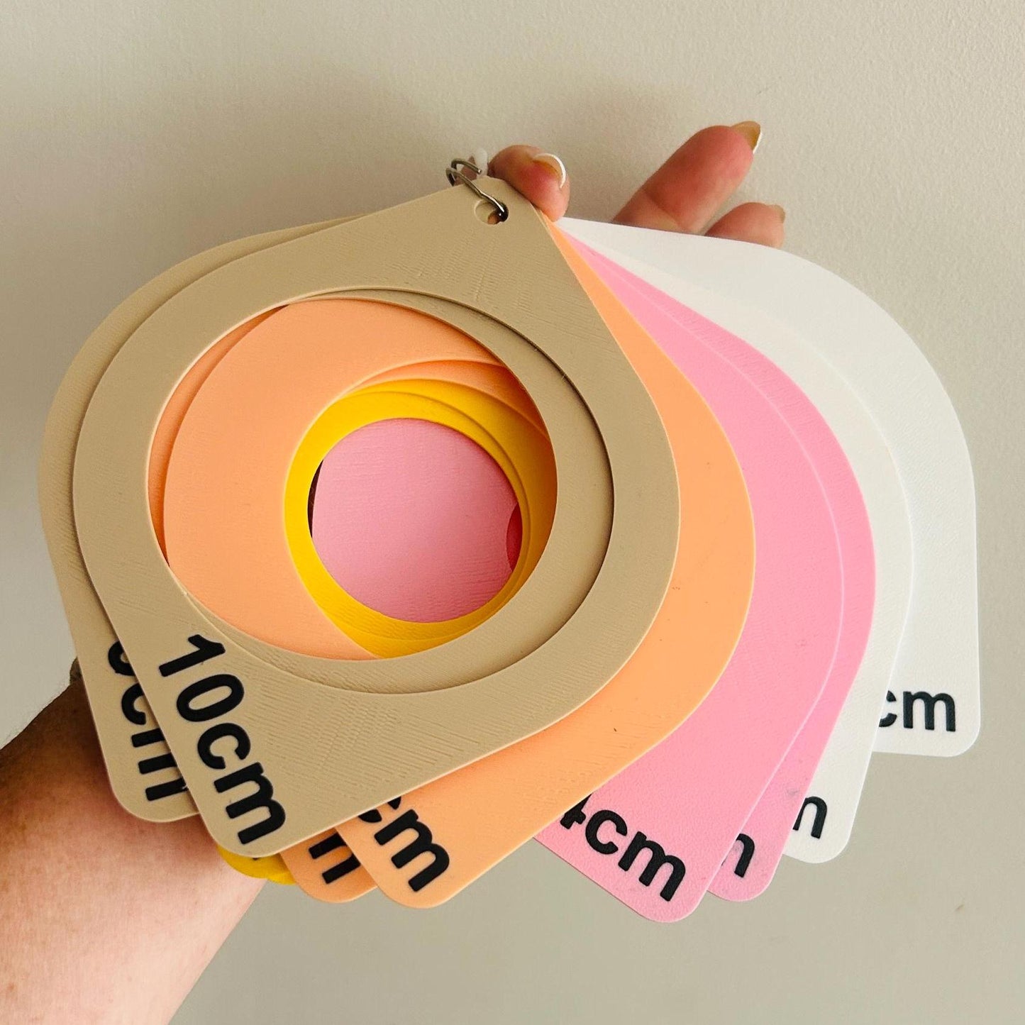 Student Midwifery gift, tool - dilation learning reference guide cards for childbirth