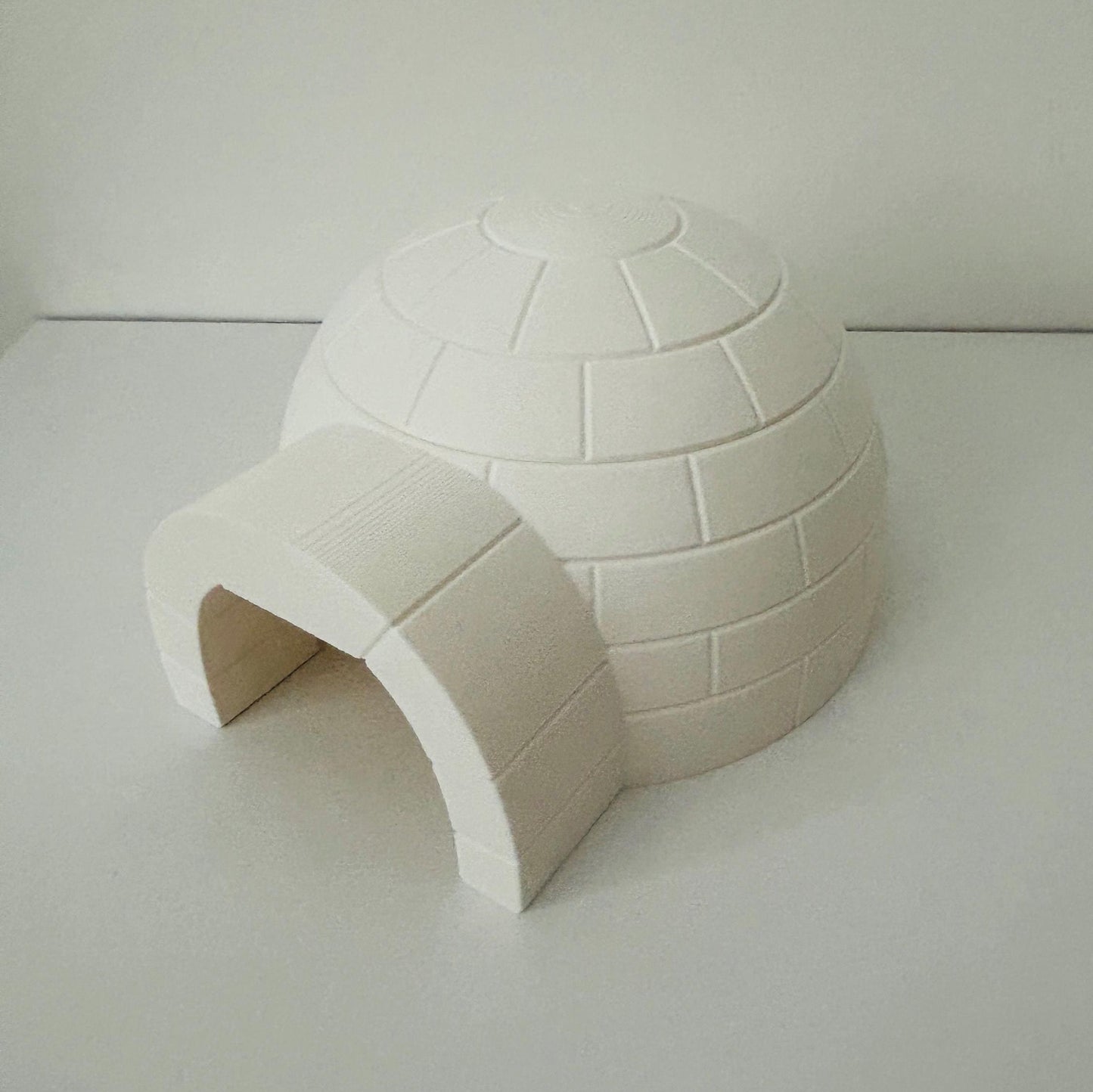 Igloo Playhouse, 2 piece - Montessori  winter scene play