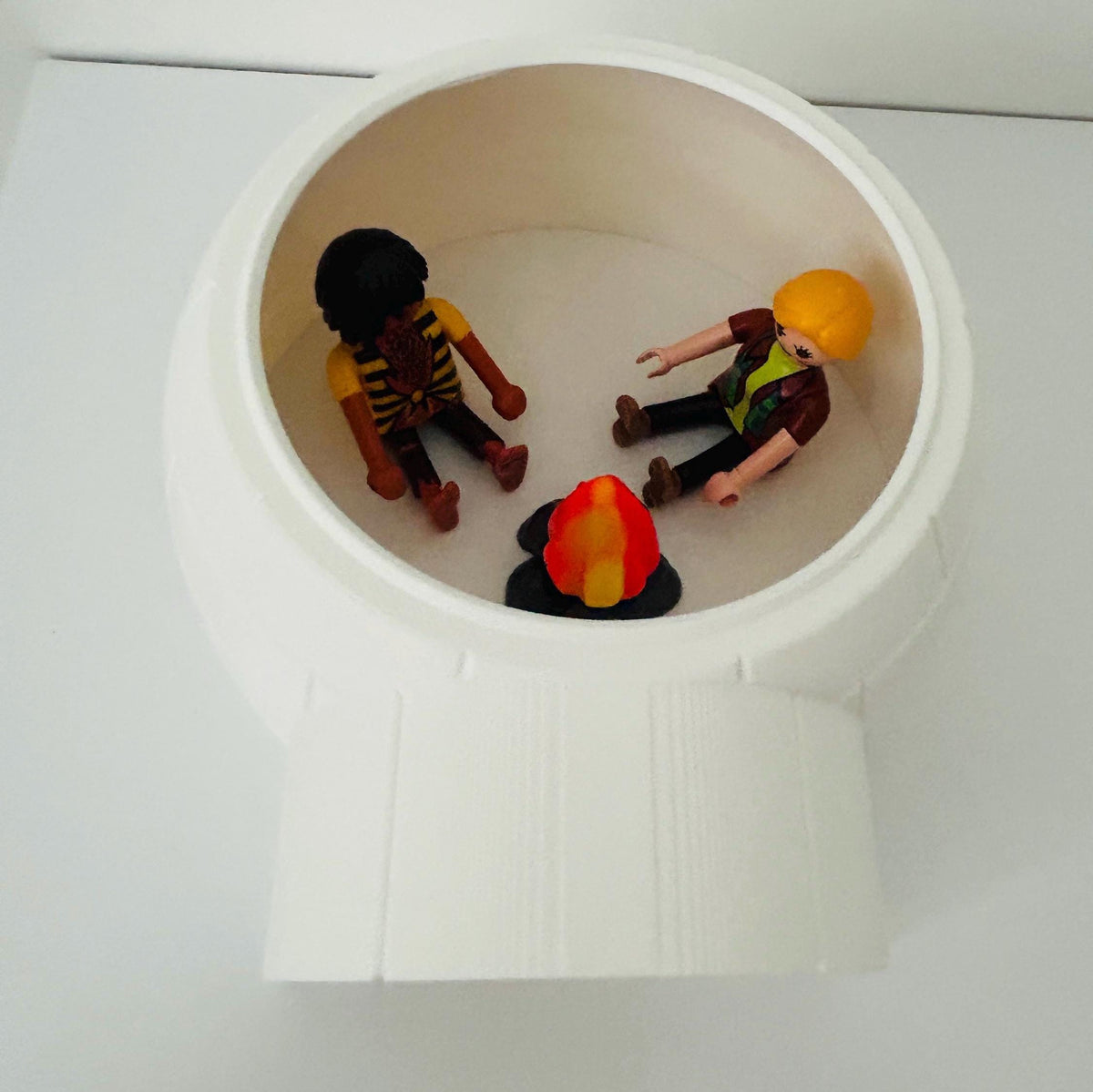 Igloo Playhouse, 2 piece - Montessori  winter scene play