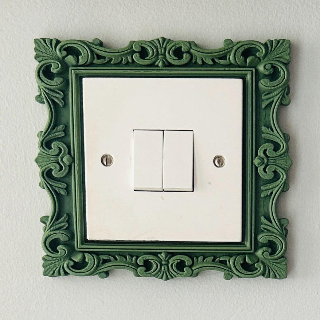 Ornate Victorian Style Light Switch Surround