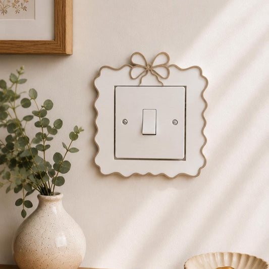 Bow Swirl Light Switch & Socket Surround