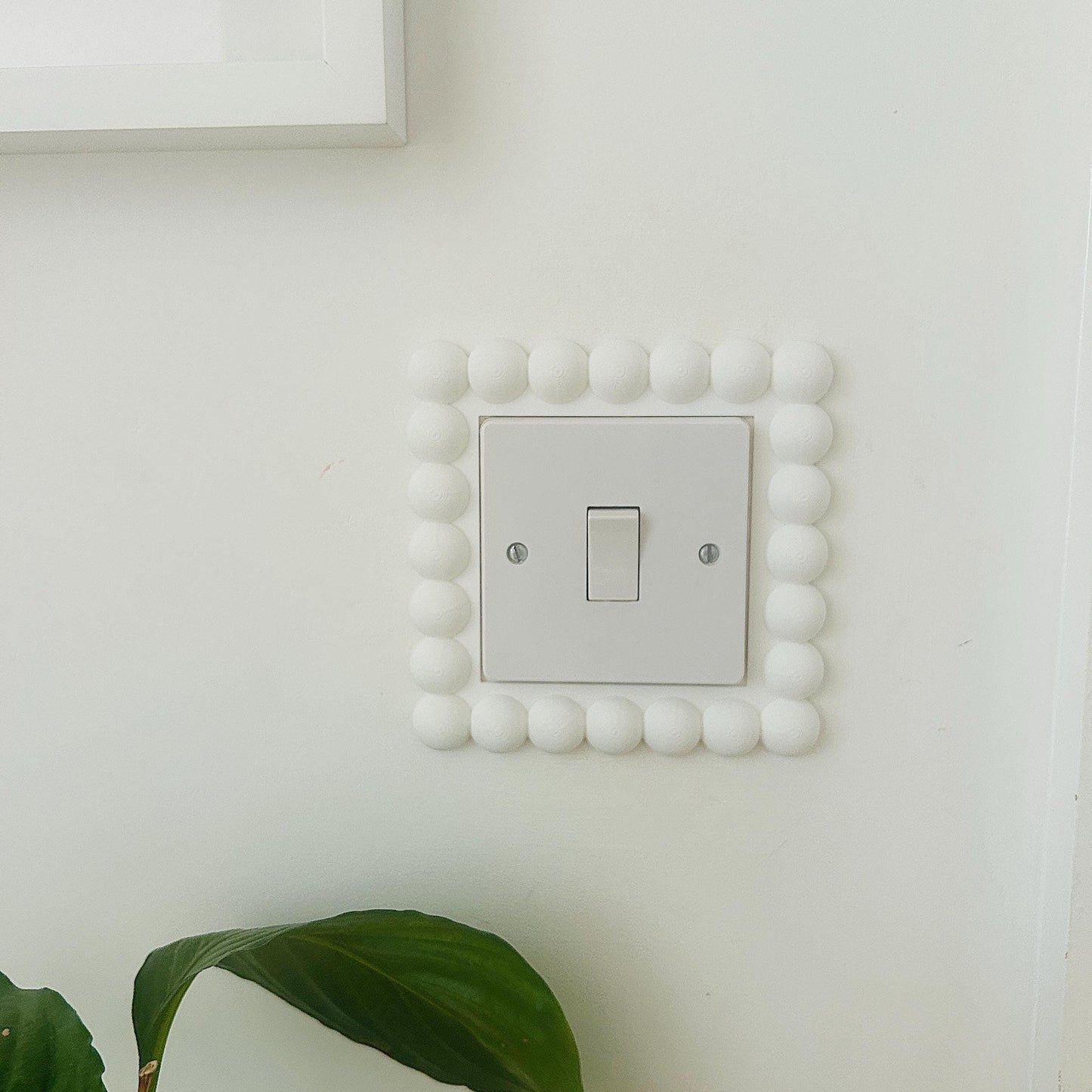 Bubble / bobbin UK Light Switch & Double Socket Surround
