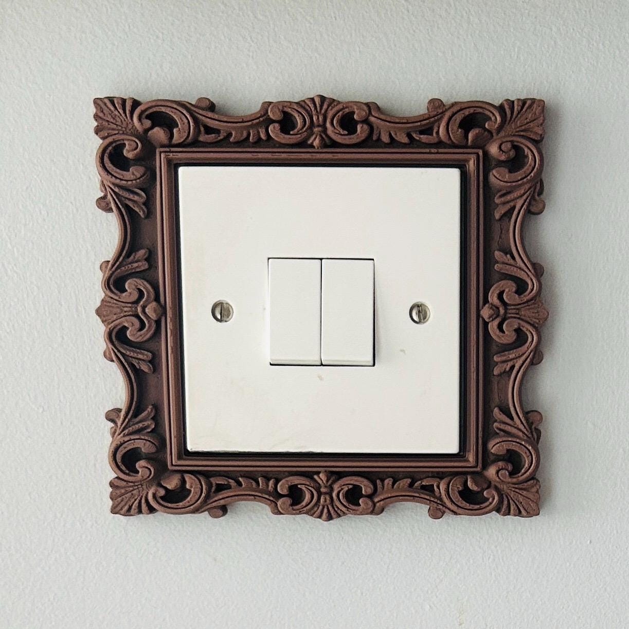 Ornate Victorian Style Light Switch Surround