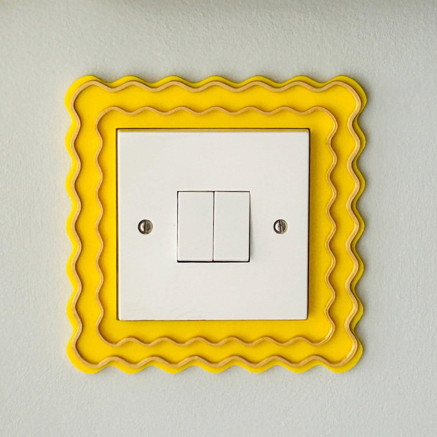 The Beach Wave, wavy Light Switch Cover / surround