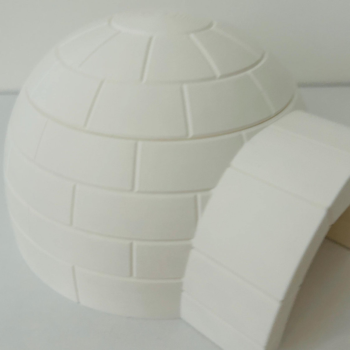 Igloo Playhouse, 2 piece - Montessori  winter scene play