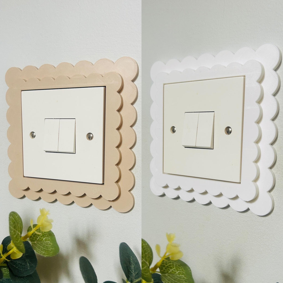 Scalloped Light Switch & Socket Surround